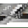 Mexen Nila laisvai stovinti rifliuota vonia 170 x 75 cm, balta/juoda, juodas persipylimas - 52841708075-70