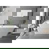 Mexen Tava laisvai pastatoma rifliuota vonia 170 x 75 cm, balta, aukso perpylimas - 52851707500-50