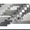 Mexen Tava laisvai pastatoma rifliuota vonia 170 x 75 cm, balta, gun metal perteklius - 52851707500-95