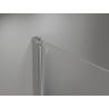 Mexen Mist-B atveriamos dušo durys 60 cm, skaidrios, chromas - 8A2-060-000-01-00