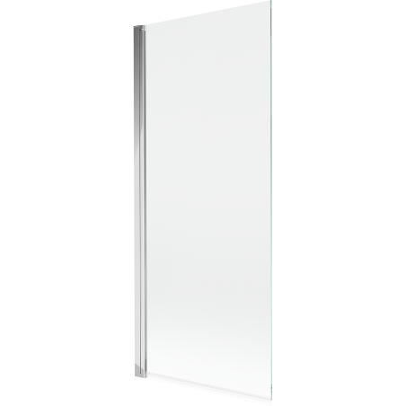 Mexen Mist vonios pertvara su 1 durimis 80 x 150 cm, permatoma, chromuota - 8A9-080-001-01-00