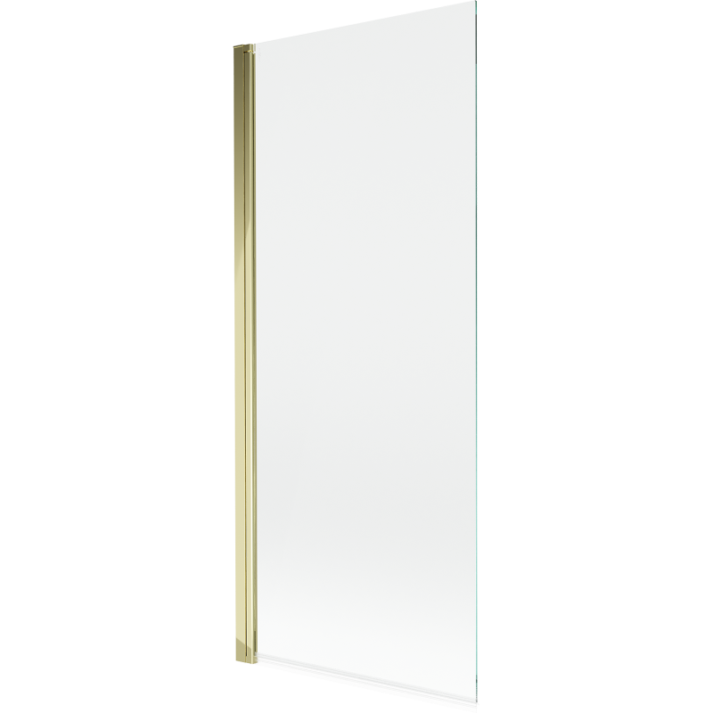Mexen Mist vonios ekrano 1-durų 80 x 150 cm, permatomas, auksinis - 8A9-080-001-50-00
