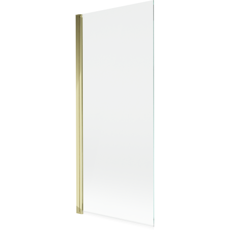 Mexen Mist vonios ekrano 1-durų 80 x 150 cm, permatomas, auksinis - 8A9-080-001-50-00