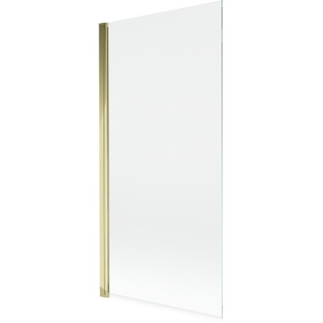Mexen Mist vonios pertvara 1-duris 90 x 150 cm, skaidri, auksinė - 8A9-090-001-50-00