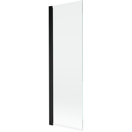 Mexen Mist 1-duris vonios ekranas 70 x 150 cm, skaidrus, juodas - 8A9-070-001-70-00