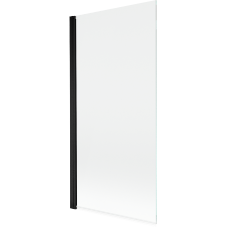 Mexen Mist vonios pertvara 1-duris 90 x 150 cm, skaidri, juoda - 8A9-090-001-70-00