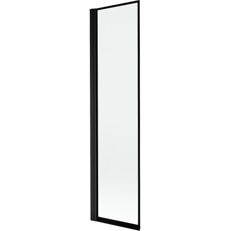 Mexen Mist vonios dušo ekranas 1-duris kairė 50 x 150 cm, juodas rėmas, juoda - 8A9-050-001-70-70-L