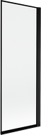Mexen Mist 1-durų dušo užuolaida, dešininė, 70 x 150 cm, juodas rėmelis, juoda - 8A9-070-001-70-70-P