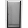 Mexen Mist-B dešimo durys dešinės 90 cm, juodas rėmas, juodos - 8A2-090-000-70-70-P