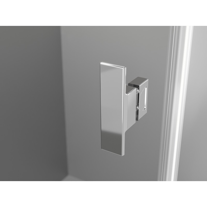 Mexen Mist-B atveriamas dušo kabinas 90 x 120 cm, permatomas, chromas - 8A2T-090-120-01-00