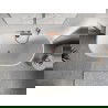 Mexen Oris laisvai pastatoma prie sienos rifliuota vonia 170 x 80 cm, balta, varinis perpylimas - 52871708000-65
