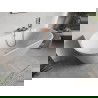 Mexen Oris laisvai pastatoma prie sienos rifliuota vonia 170 x 80 cm, balta, varinis perpylimas - 52871708000-65