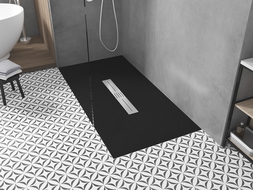 Mexen Toro stačiakampis dušo padėklas SMC 160 x 70 cm, juodas - 43707016