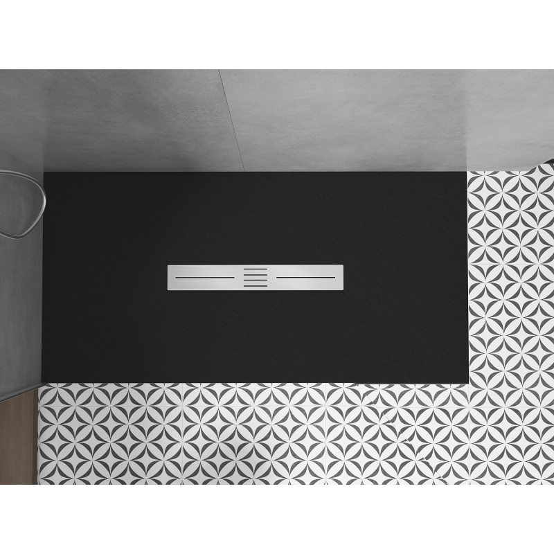 Mexen Toro stačiakampis dušo padėklas SMC 170 x 70 cm, juodas - 43707017