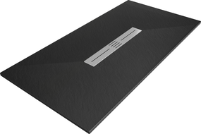 Mexen Toro stačiakampis dušo padėklas SMC 180 x 70 cm, juodas - 43707018