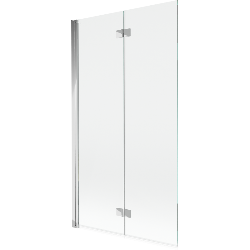 Mexen Mist dušo ekranas 2-durų kairysis 100 x 150 cm, skaidrus, chromas - 8A9-100-002-01-00-L