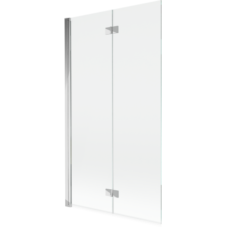 Mexen Mist dušo ekranas 2-durų kairysis 100 x 150 cm, skaidrus, chromas - 8A9-100-002-01-00-L