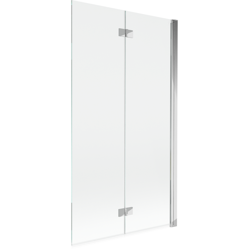 Mexen Mist vonios pertvara 2-durų dešinė 100 x 150 cm, skaidri, chrominė - 8A9-100-002-01-00-P