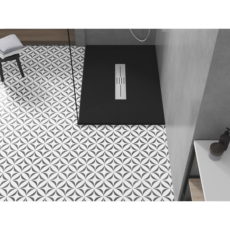 Mexen Toro stačiakampė dušo padas SMC 120 x 80 cm, juoda - 43708012