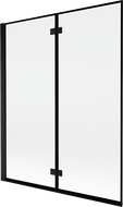 Mexen Mist dušo sienelė 2-durų kairė 140 x 150 cm, juodas rėmas, juoda - 8A9-140-002-70-70-L