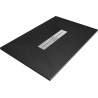 Mexen Toro stačiakampis dušo padėklas SMC 110 x 90 cm, juodas - 43709011