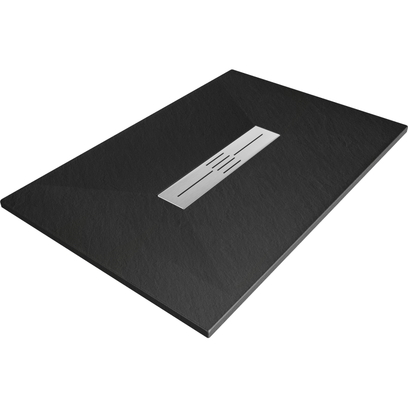Mexen Toro stačiakampė dušo padėklas SMC 140 x 90 cm, juodas - 43709014