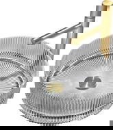 Mexen Eiva stiklo antstalvinis praustuvas 39 x 39 cm, pilkas - 24163966