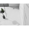 Mexen Stone+ tiesios formos kompozitinis dušo padėklas 180 x 70 cm, baltas - 44107018