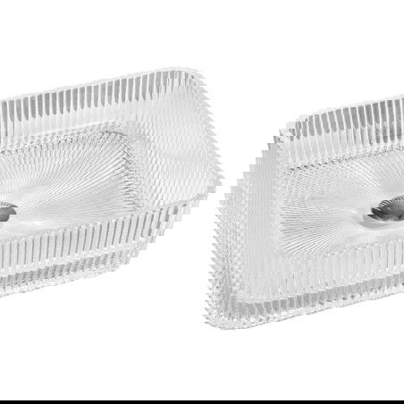 Mexen Nira stiklinė ant stalviršiaus pastačia kriauklė 39 x 39 cm, skaidri - 24203900