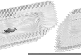 Mexen Nira stiklinė ant stalviršiaus pastačia kriauklė 39 x 39 cm, skaidri - 24203900