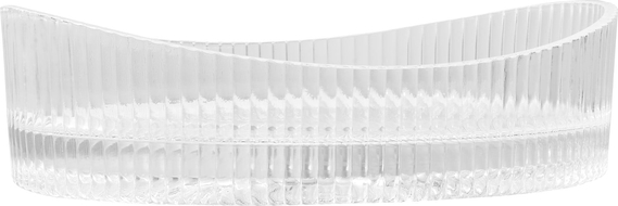 Mexen Kivo stiklinis stalviršinis praustuvas 50 x 37 cm, permatomas - 24215000