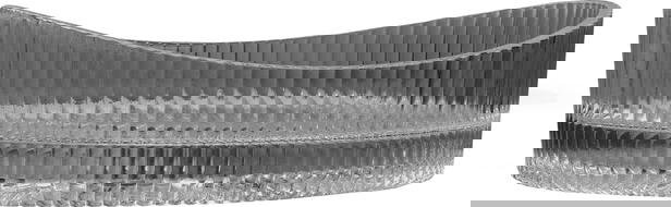 Mexen Kivo stiklinis ant stalviršio montuojamas praustuvas 50 x 37 cm, juodas - 24215070