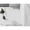 Mexen Stone+ stačiakampis kompozitinis dušo padėklas 180 x 80 cm, baltas - 44108018