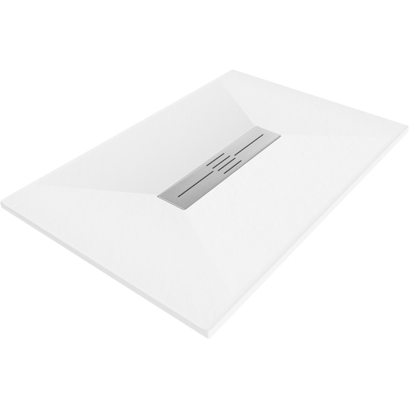 Mexen Toro stačiakampė dušo padėklas SMC 110 x 70 cm, baltas - 43107011