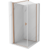 Mexen Mist-B atveriama dušo kabina 85 x 85 cm, skaidrus, šlifuotas varis - 8A2T-085-085-65-00