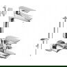 Mexen Axel DB62 vonios komplektas, Chromo - 73813DB62-00