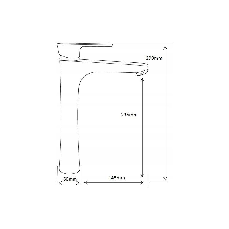 Mexen Axel DB62 vonios komplektas, chromas - 73813DB62-00