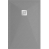 Mexen Stone+ Kompozitinis stačiakampis dušo padėklas 140 x 70 cm, Pilka-Betonas - 44617014