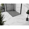 Mexen Stone+ Kompozitinis stačiakampis dušo padėklas 90 x 80 cm, Pilka-Betonas - 44618090