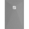 Mexen Stone+ Kompozitinis stačiakampis dušo padėklas 120 x 80 cm, Pilka-Betonas - 44618012