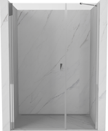 Mexen Mist-B 95 cm dušo durys, skaidrios, chromas - 8A2-095-001-01-00