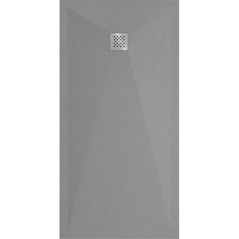 Mexen Stone+ stačiakampė 200 x 80 cm kompozicinė dušo padėklas, pilka-betonas - 44618020