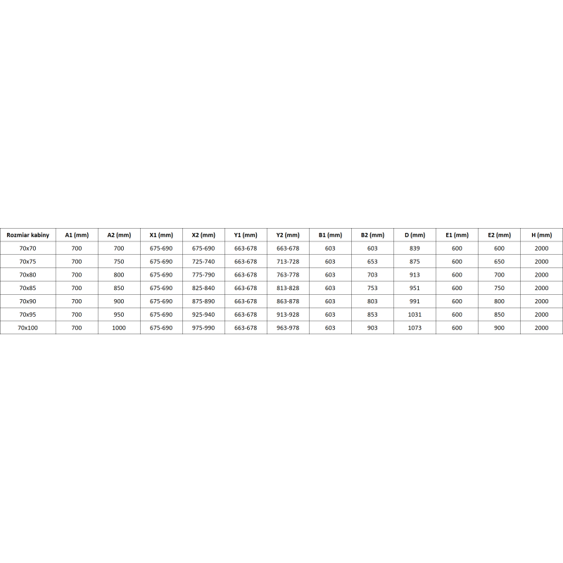 Mexen Mist-B Duo dušinė kabina atveriama 70 x 80 cm, juodas rėmas, juoda - 8A2-070L-080P-70-70