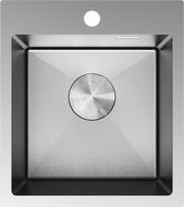 Mexen Solix vienos kameros plieninė kriauklė 400 x 450 mm, inox HC - 6401401000-01HC