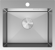 Mexen Solix 1-jų sekcijų plieninė kriauklė 500 x 450 mm, inox - 6402501000-01