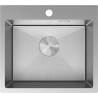 Mexen Solix plieninė kriauklė 1 kameros 500 x 450 mm, inox HC - 6402501000-01HC