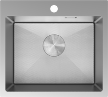 Mexen Solix plieninė kriauklė 1 kameros 500 x 450 mm, inox HC - 6402501000-01HC