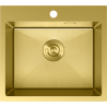 Mexen Solix nerūdijančio plieno vienos kameros plautuvė 500 x 450 mm, auksinė HC - 6402501000-55HC