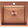Mexen Solix plieninė vienos dalies plautuvė 500 x 450 mm, varis - 6402501000-65