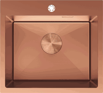 Mexen Solix plieninė vienos dalies plautuvė 500 x 450 mm, varis - 6402501000-65